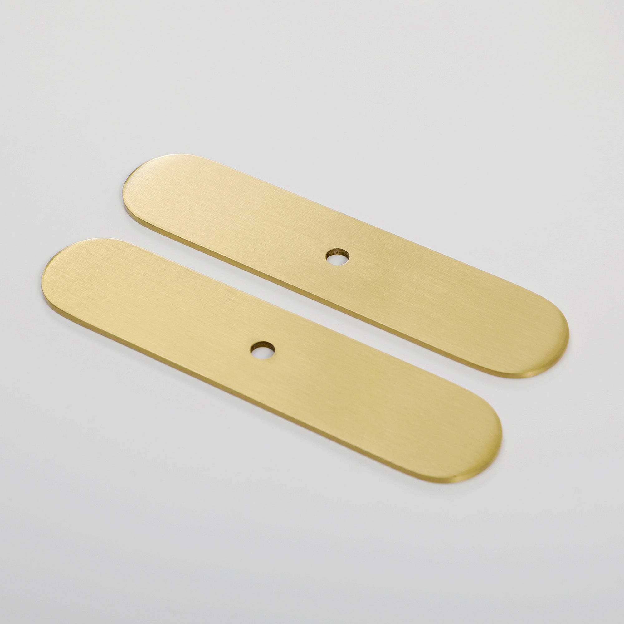 4.25" x 1" Brass Knob Backplate | Modern