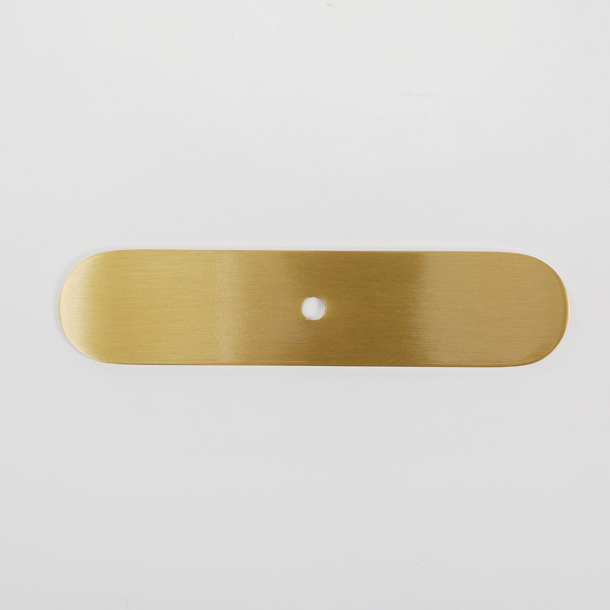 4.25" x 1" Brass Knob Backplate | Modern