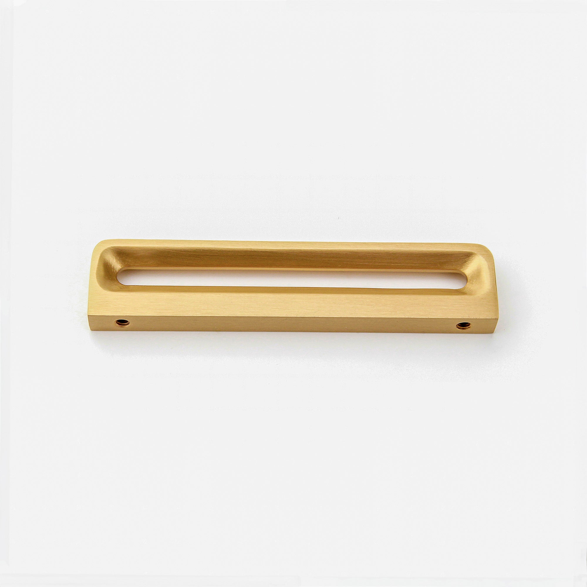 Pinch Pull - Solid Brass Mid-Century Modern Cabinet Pull