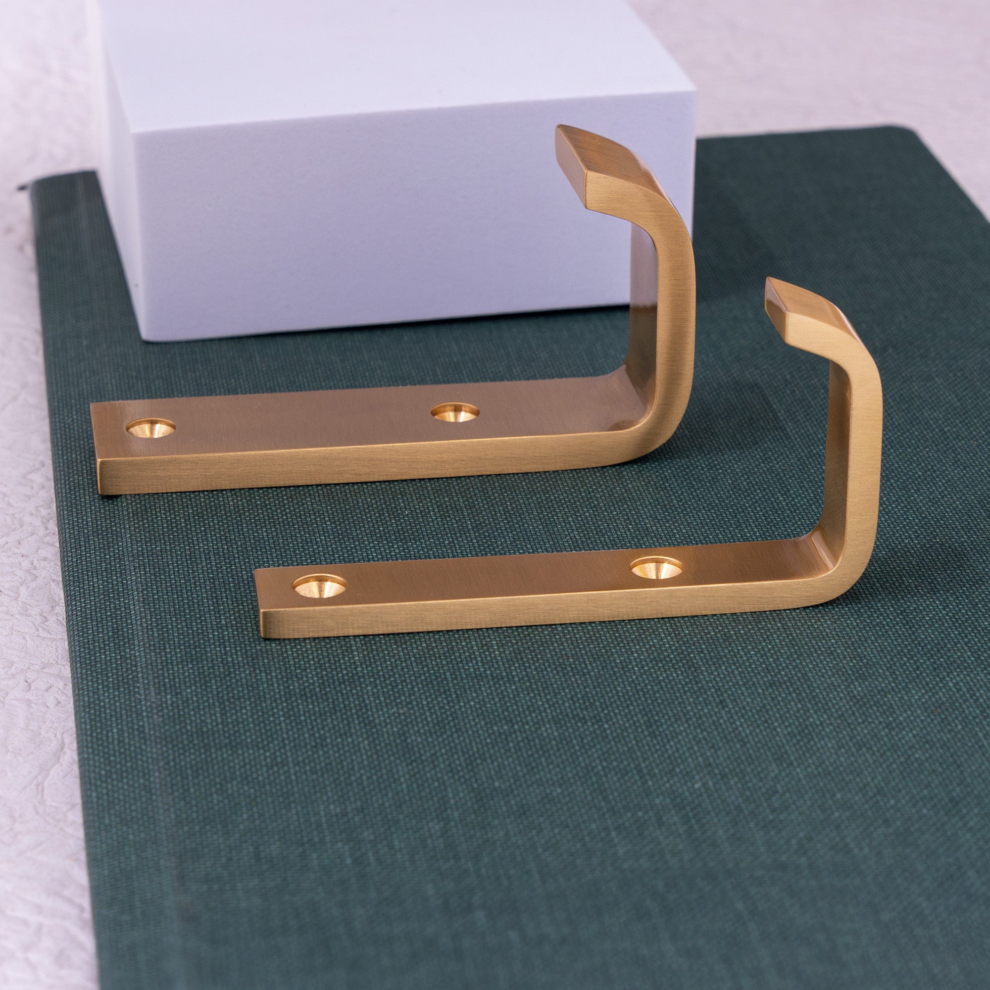 Leon Brass Wall Hook - Modern Brass Towel Hook