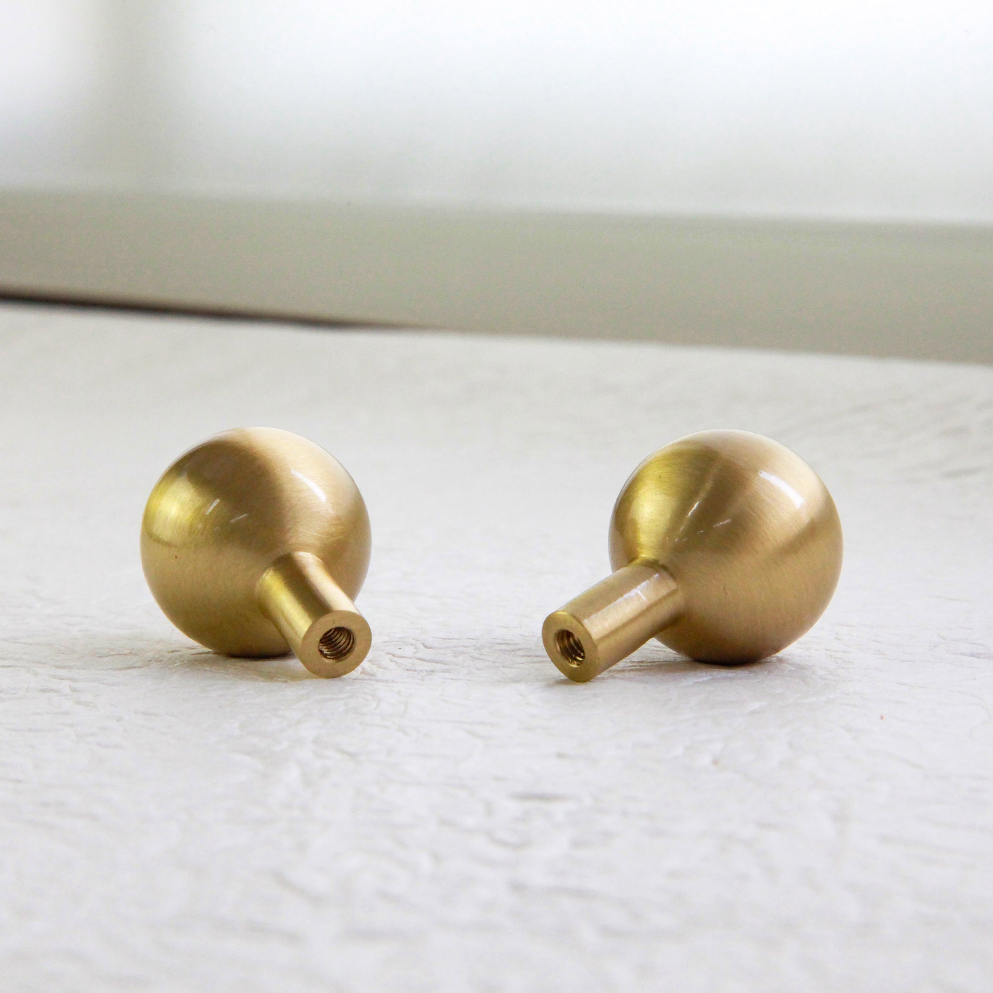 Stockholm Modern Solid Brass Ball Cabinet Knob